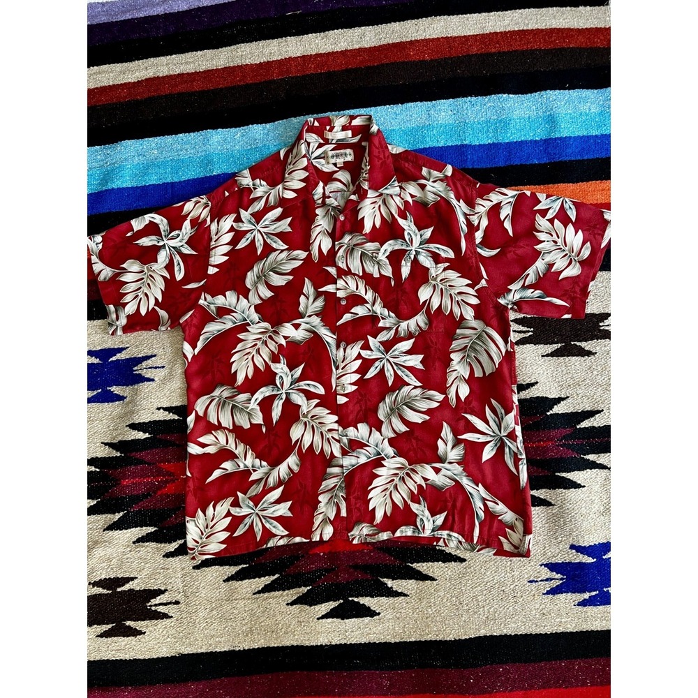 Campia Moda Camp Shirt Men's XL Hawaiian Beach‎ Casual Floral DadCore